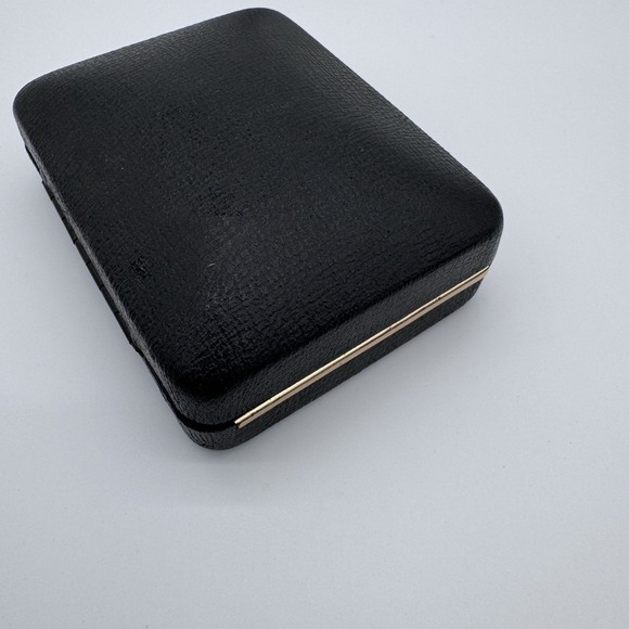 Vintage US American Flag Enamel Cuff Links Tie Tack USA Unbranded Gold - Picture 5 of 11